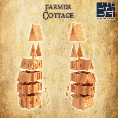 Farmer Cottage - Tabletop Terrain