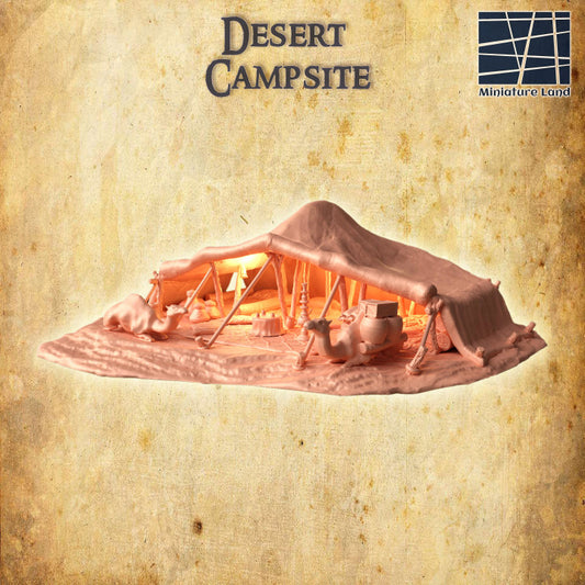 Desert Campsite - Tabletop Terrain