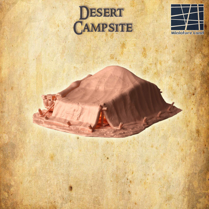 Desert Campsite - Tabletop Terrain