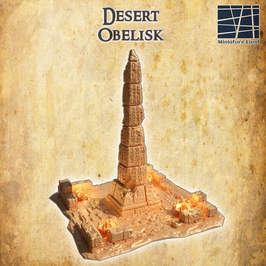 Desert Obelisk - Tabletop Terrain