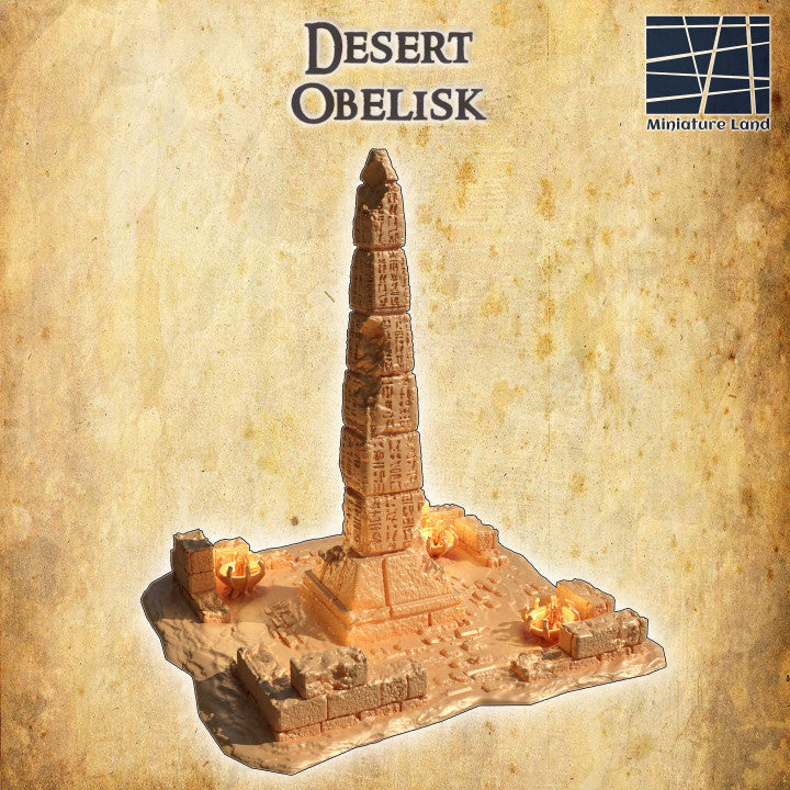 Desert Obelisk - Tabletop Terrain