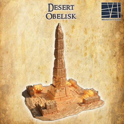 Desert Obelisk - Tabletop Terrain