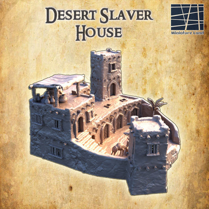 Desert Slaver House - Tabletop Terrain - 28 MM