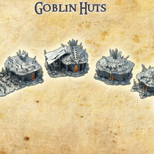 Goblin Huts | Tabletop Terrain