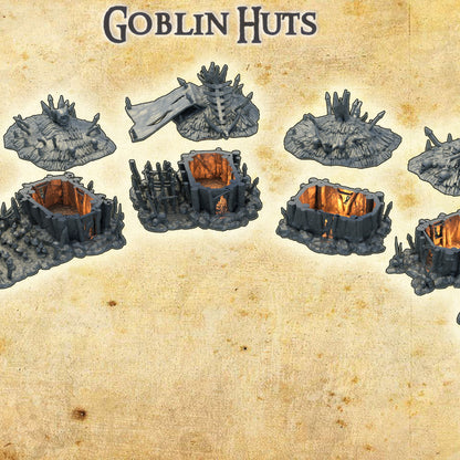 Goblin Huts | Tabletop Terrain
