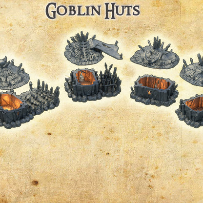 Goblin Huts | Tabletop Terrain
