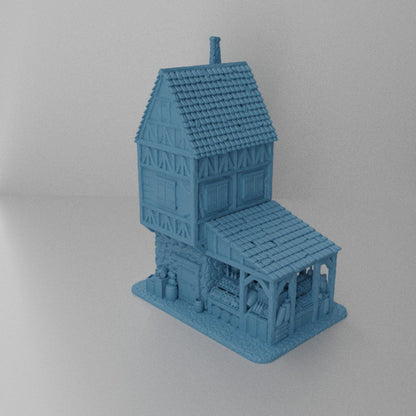 Grocery House - Tabletop Terrain