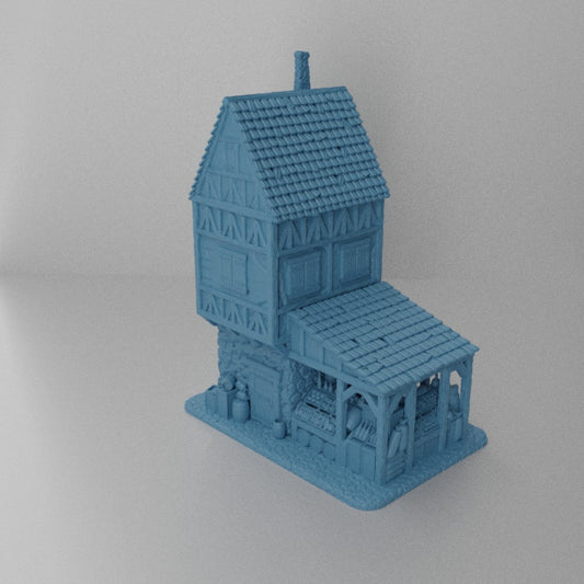 Grocery House - Tabletop Terrain