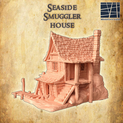 Seaside Smuggler House - Tabletop Terrain