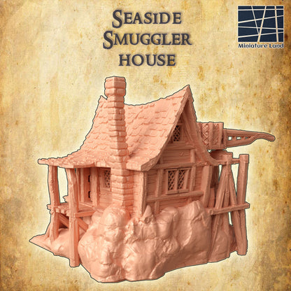 Seaside Smuggler House - Tabletop Terrain