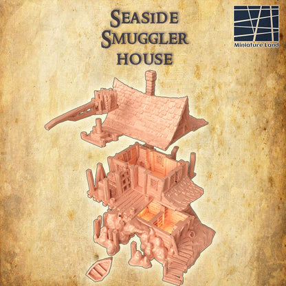 Seaside Smuggler House - Tabletop Terrain