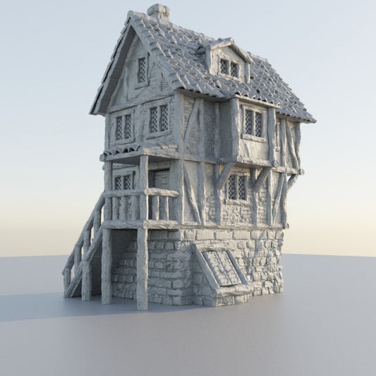 Shady Guild House - Tabletop Terrain