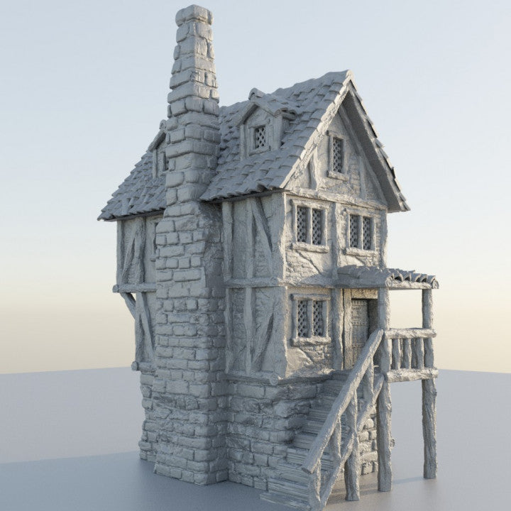 Shady Guild House - Tabletop Terrain