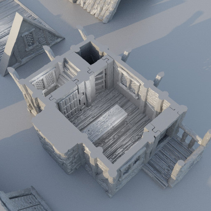 Shady Guild House - Tabletop Terrain