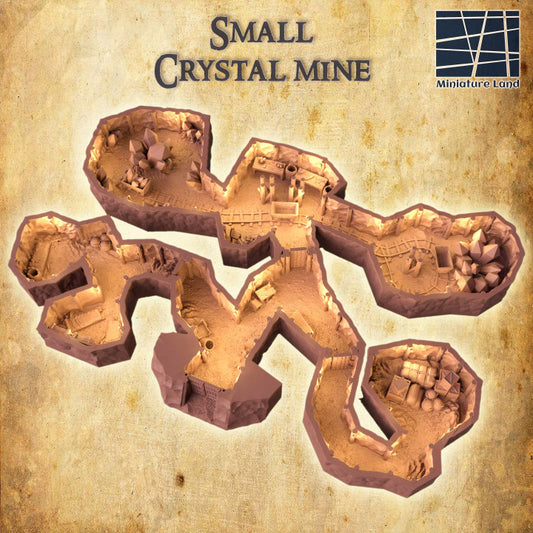 Small Crystal Mine - Tabletop Terrain
