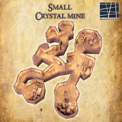 Small Crystal Mine - Tabletop Terrain