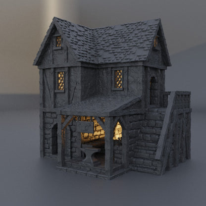 Town Blacksmith - Tabletop Terrain