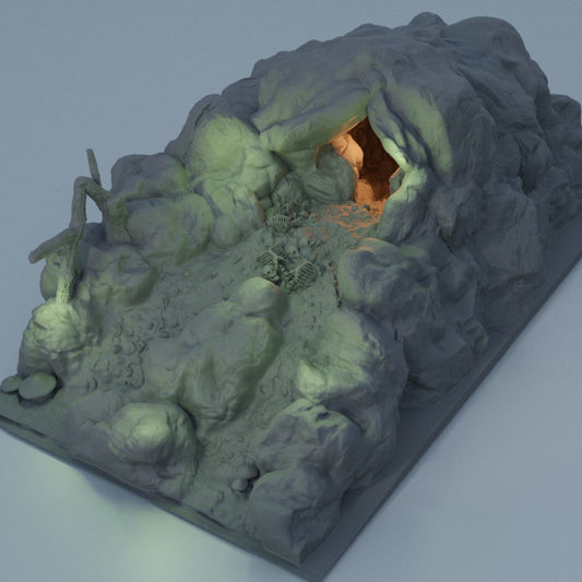 Troll Cave - Tabletop Terrain