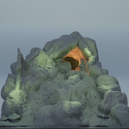 Troll Cave - Tabletop Terrain