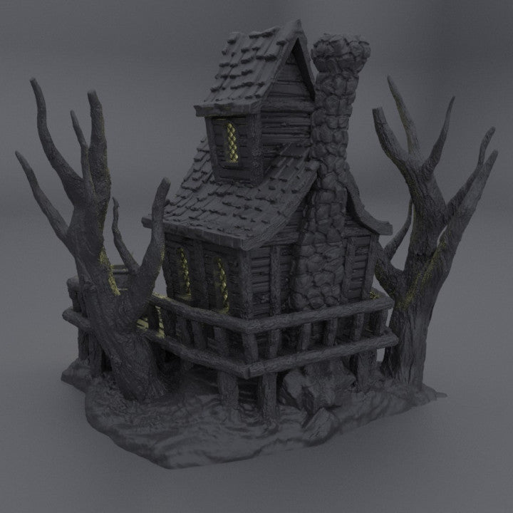 Witch Hut - Tabletop Terrain - 28 MM