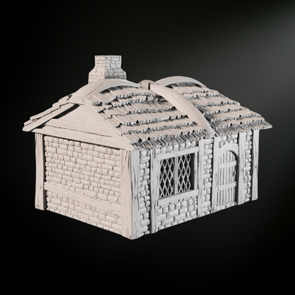 Medieval Fantasy Cottage House 2 - Tabletop Terrain