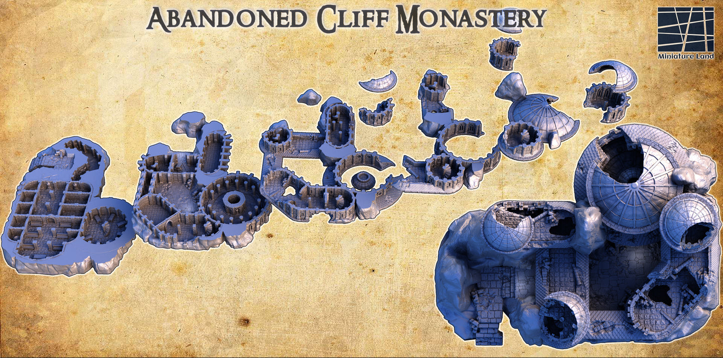 Abandoned Cliff Monastery