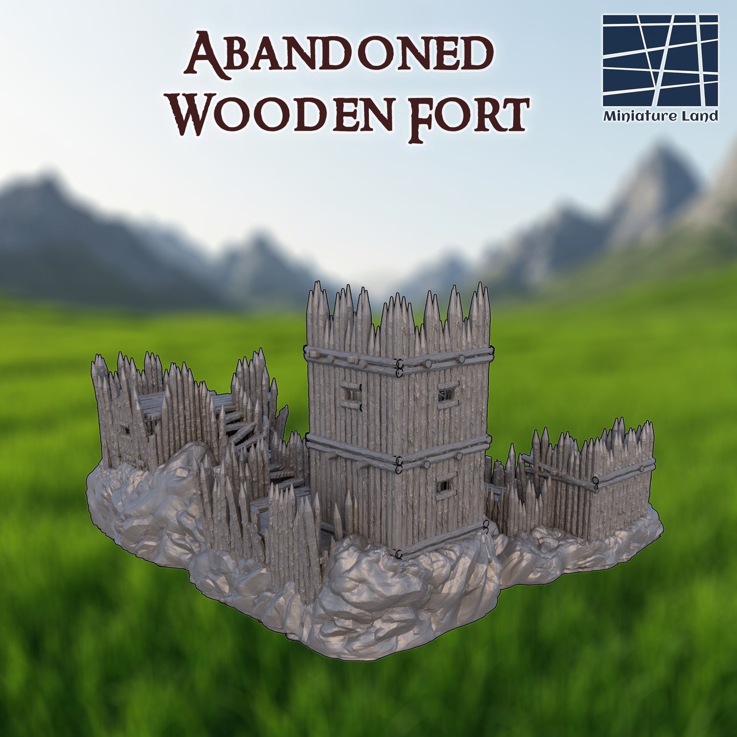 Abandoned Wooden Fort