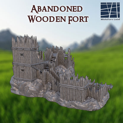 Abandoned Wooden Fort