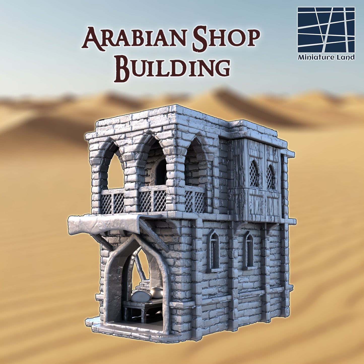 Arabian Shop Building