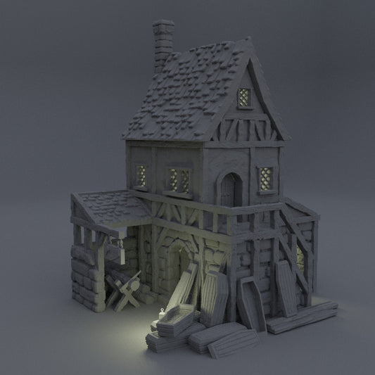 Medieval Coffin Maker