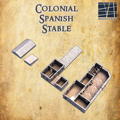 Colonial Spanish Stable
