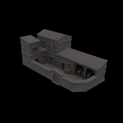 Colonial Spanish Stable