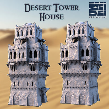 Desert Tower House