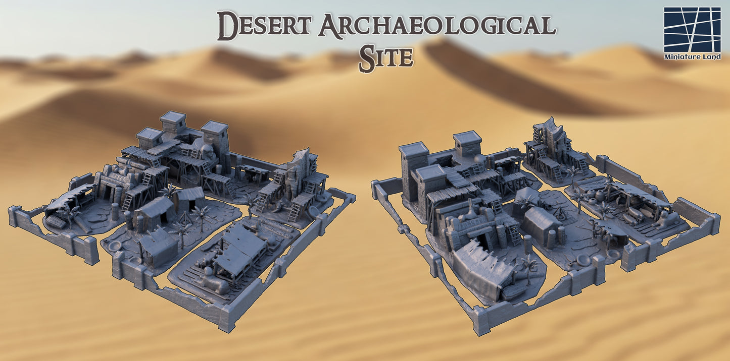 Desert Archaeological Site