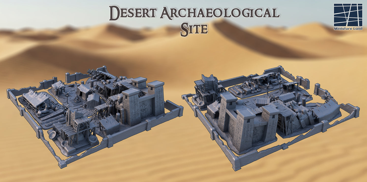 Desert Archaeological Site
