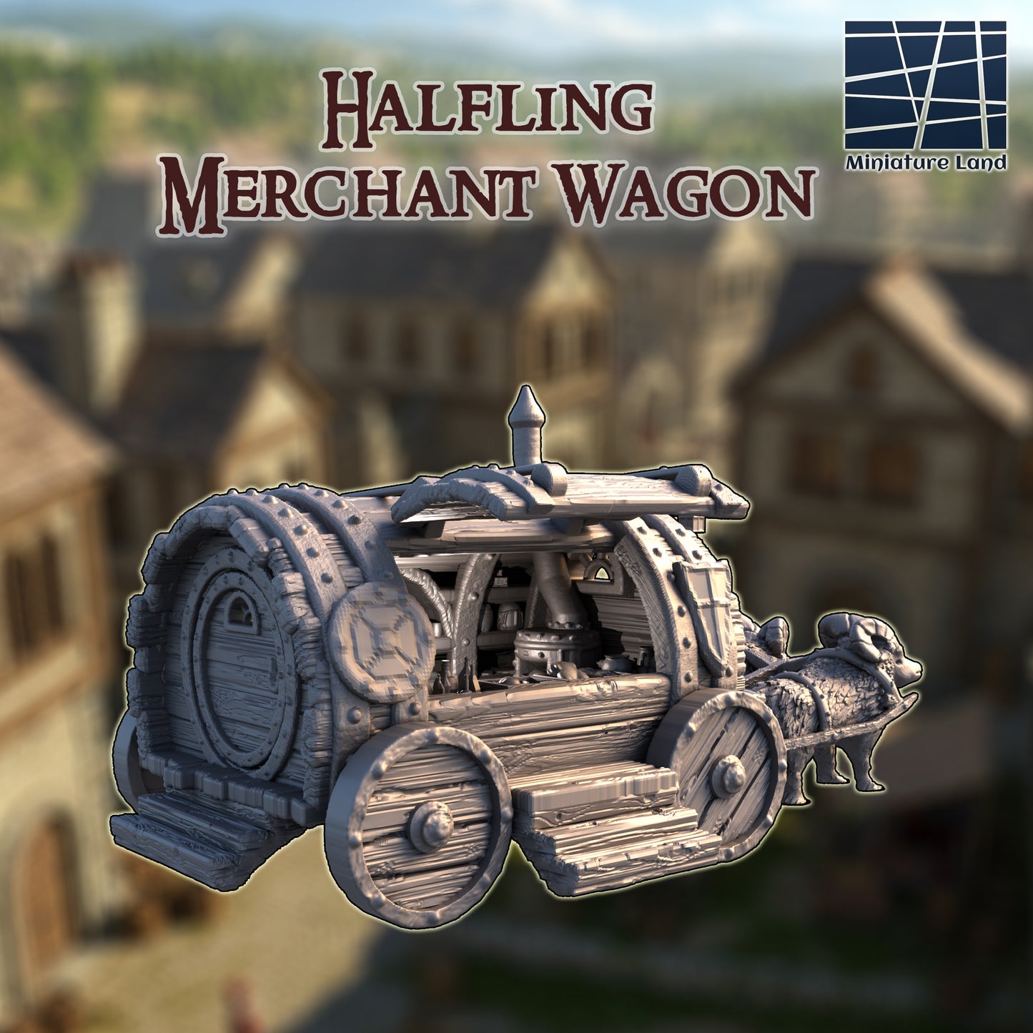 Halfling Merchant Wagon