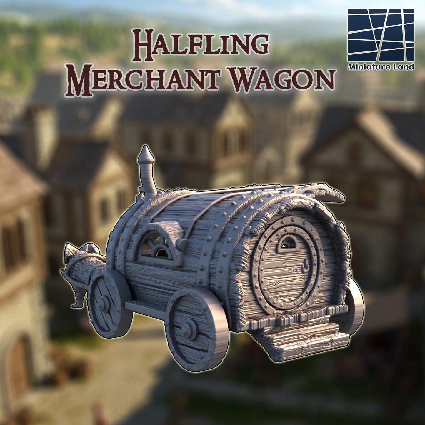 Halfling Merchant Wagon