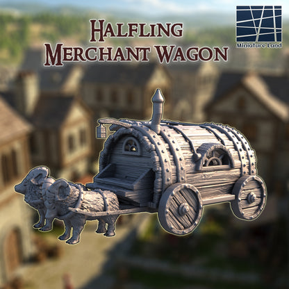 Halfling Merchant Wagon