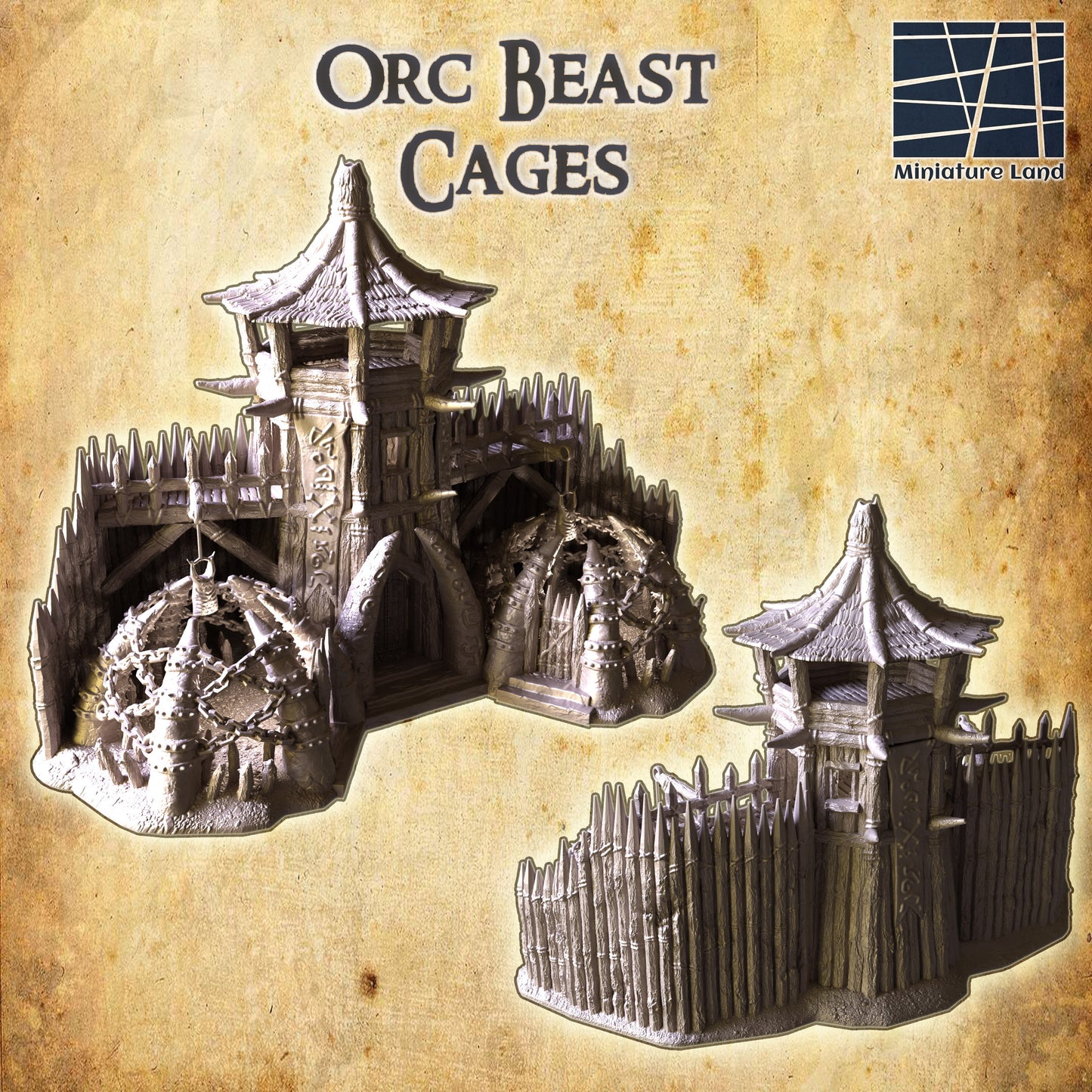 Orc Beast Cages