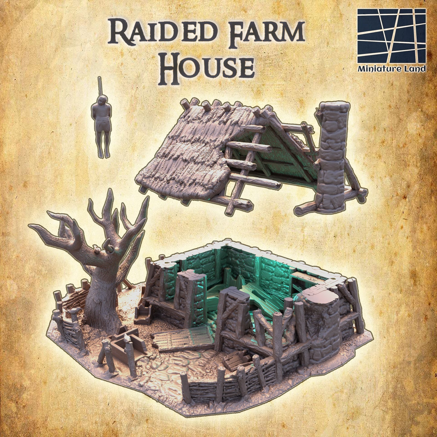 Raided Farm House