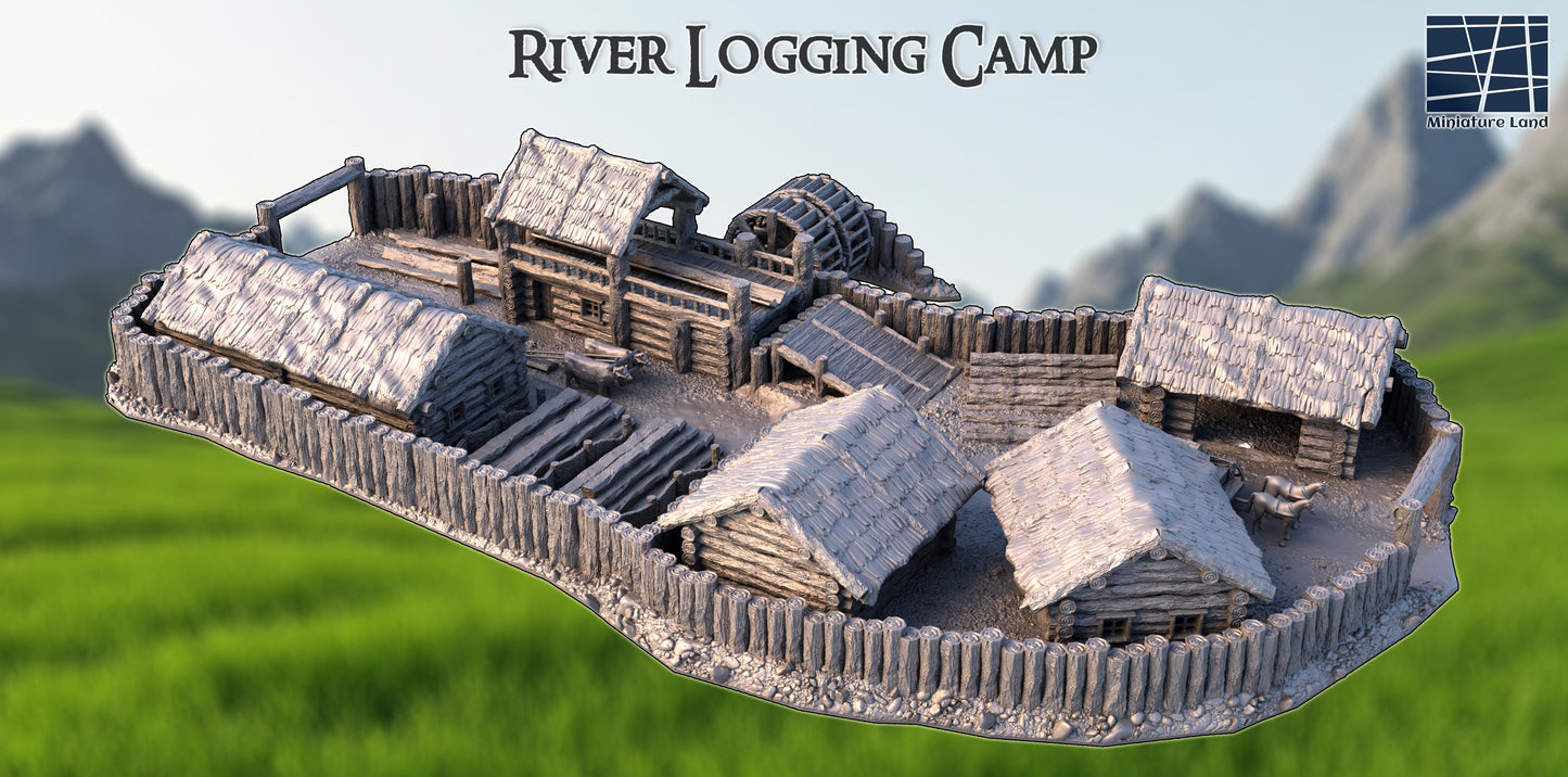 River Logging Camp