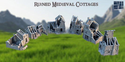 Ruined Medieval Cottages