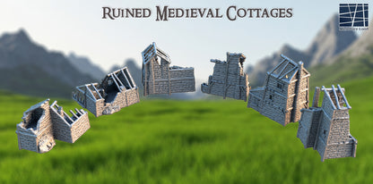 Ruined Medieval Cottages