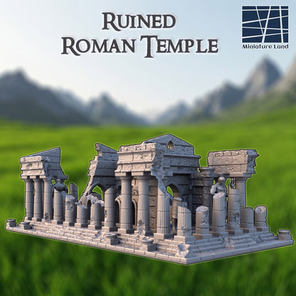 Ruined Roman Temple