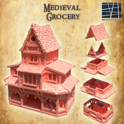 Medieval Grocery - Tabletop Terrain