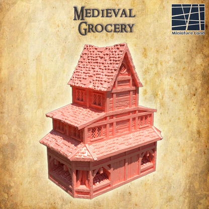 Medieval Grocery - Tabletop Terrain