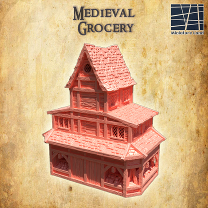 Medieval Grocery - Tabletop Terrain