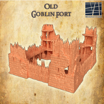 Old Goblin Fort- Tabletop Terrain