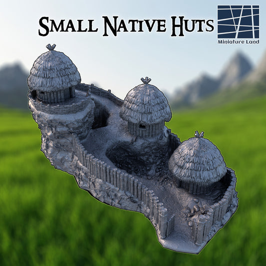 Small Native Huts