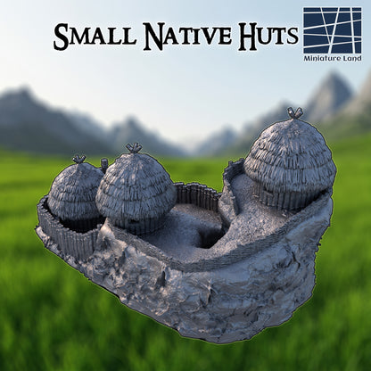 Small Native Huts